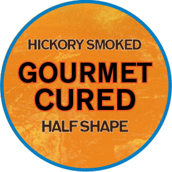 Gourmet Cured Turkey - Retail Half Shape